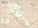 Mapa de Armenia