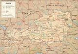 Mapa de Austria