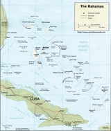 Mapa de Bahamas