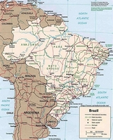 Mapa de Brasil