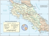 Mapa de Costa Rica