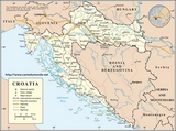 Mapa de Croacia