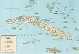 Mapa de Cuba