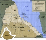 Mapa de Eritrea
