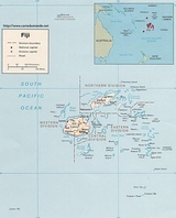 Mapa de Fiji