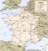 Mapa de Francia