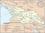 Mapa de Georgia