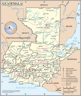 Mapa de Guatemala