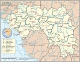 Mapa de Guinea