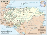 Mapa de Honduras