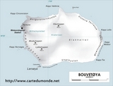 Mapa de Isla Bouvet