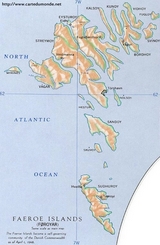 Mapa de Islas Feroe