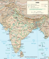 Mapa de India