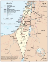 Mapa de Israel