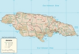 Mapa de Jamaica