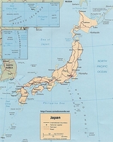 Mapa de Japón