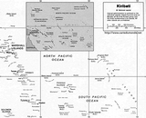 Mapa de Kiribati