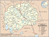 Mapa de macedonia