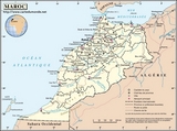 Mapa de Marruecos