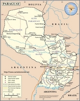Mapa de Paraguay