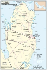 Mapa de Katar