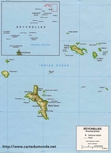 Mapa de Seychelles