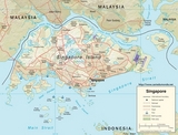 Mapa de Singapur
