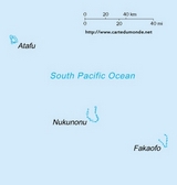 Mapa de Tokelau