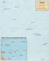 Mapa de Tuvalu