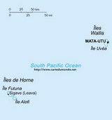 Mapa de Wallis y Futuna