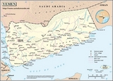 Mapa de Yemen
